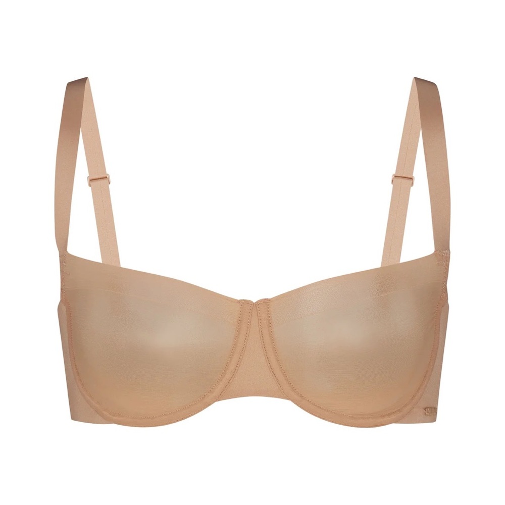 SMIMS NO SHOW UNLINED BALCONETTE BRA 38C *NEVER WORN*